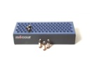 Vials, 96 - 1.8mL glass vial Thermal Block with SBS base footprint
