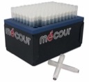 Tube Rack 96 well format for 2mL tubes & has SBS base