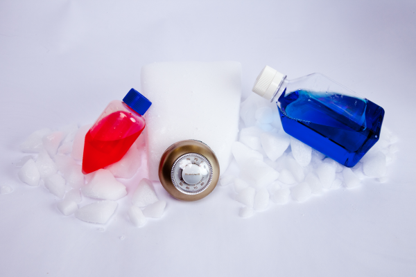 dry ice versus temperature control 
